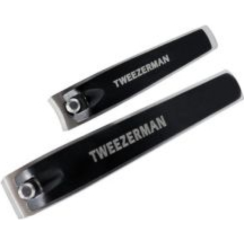 Tweezerman Stainless Steel Nail Clipper Set - Set 2 on nails and toes