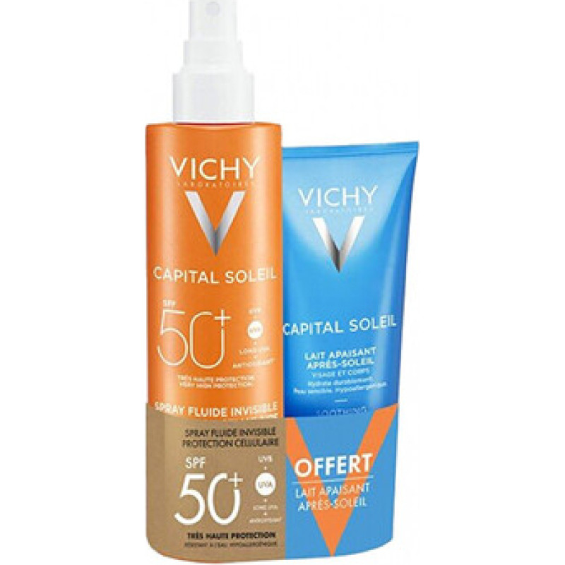 Vichy Capital Soleil Set - Sada p&eacute;če na opalov&aacute;n&iacute;