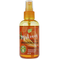 Vivaco 100% Natural suntan oil with carrot extract SPF 15