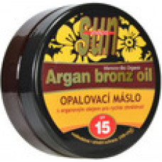 Vivaco Sun Argan Bronze Oil SPF 15 Suntan butter with organic argan oil