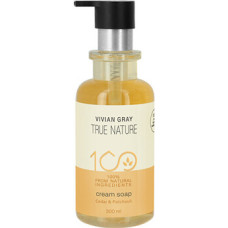 Vivian Gray True Nature Cedar & Patchouli Cream Soap - Kr&eacute;mov&eacute; tekut&eacute; m&yacute;dlo