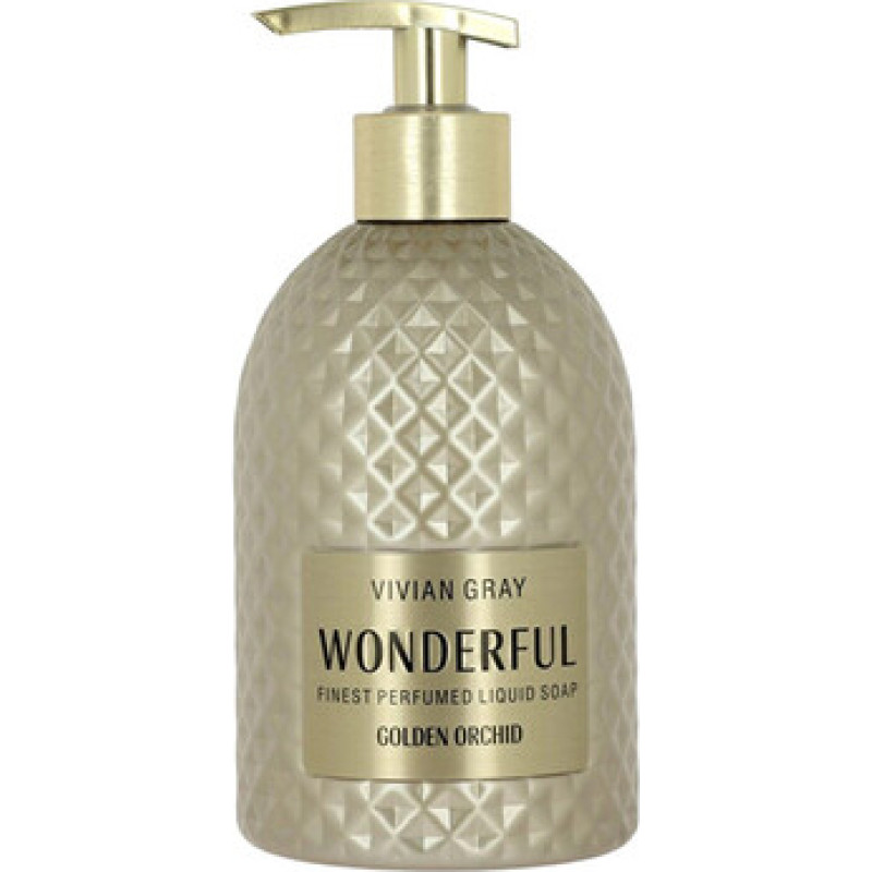 Vivian Gray Wonderful Golden Orchid Liquid Soap - Luxusn&iacute; tekut&eacute; m&yacute;dlo