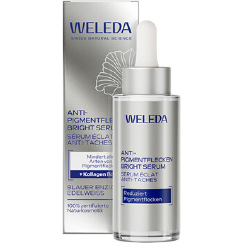 Weleda Modr&yacute; hořec a Protěž alpsk&aacute; Serum - S&eacute;rum na pigmentov&eacute; skvrny