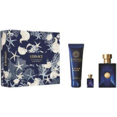 Versace Dylan Blue D&aacute;rkov&aacute; sada EDT 100 ml, miniaturka EDT 5 ml a sprchov&yacute; gel 150 ml