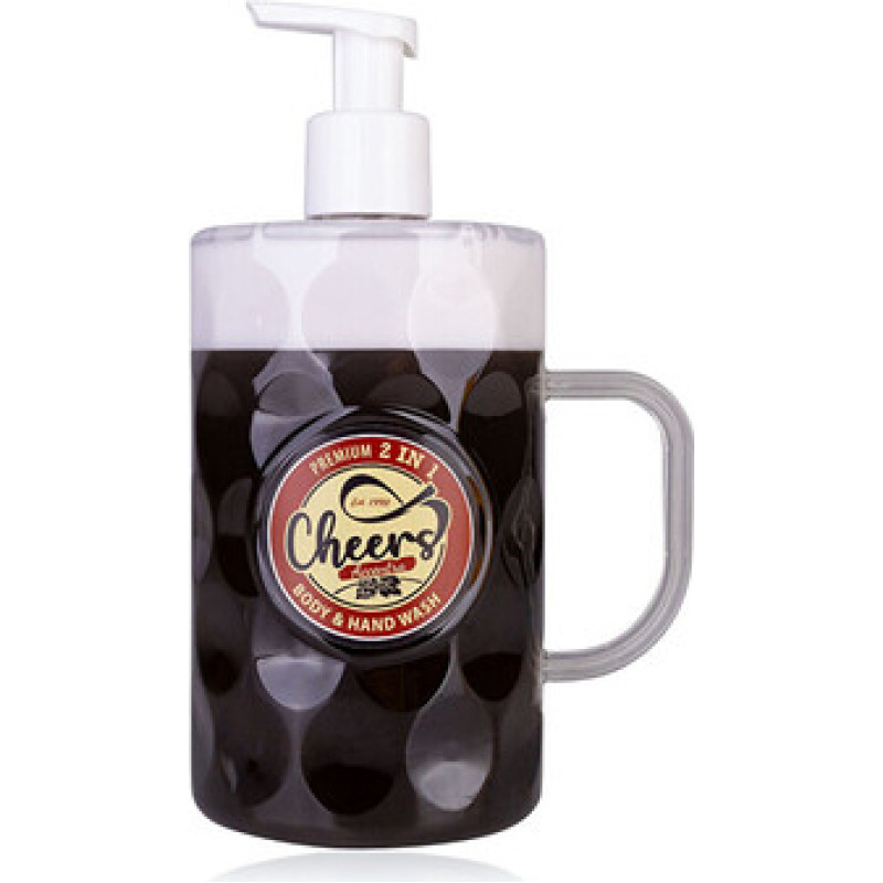 Accentra Men Cheers Body & Hand Wash - Tekut&eacute; m&yacute;dlo na tělo a ruce