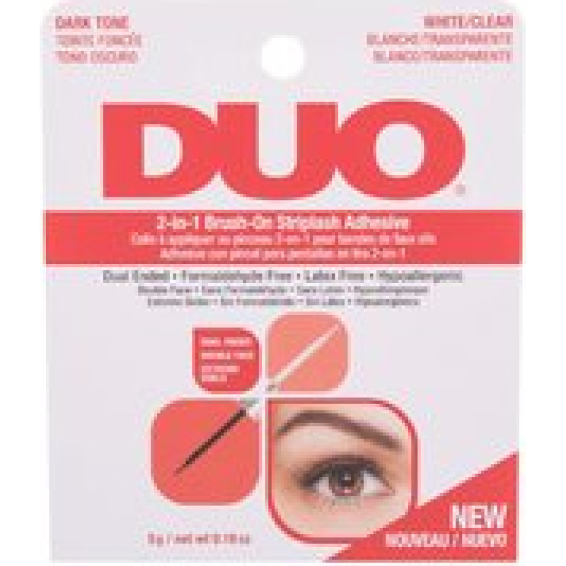 Ardell Duo 2-in-1 Brush-On Striplash Adhesive - Glue for false eyelashes with a brush 5 g