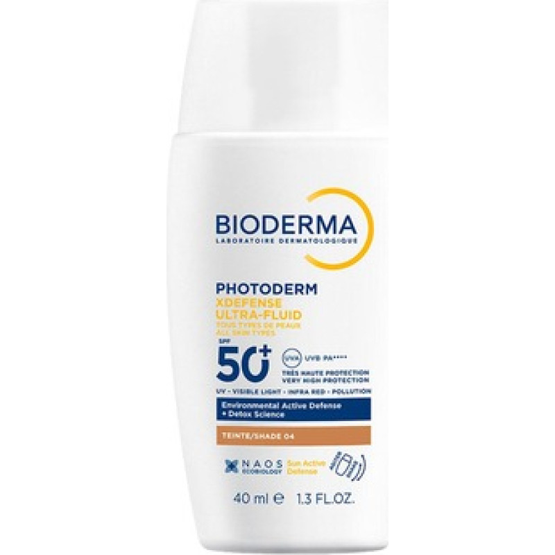 Bioderma Photoderm Xdefense Ultra-Fluid SPF 50+ - Ultrafluidn&iacute; ochrana proti negativn&iacute;m vněj&scaron;&iacute;m vlivům, slunci a zneči&scaron;těn&iacute; 40 ml