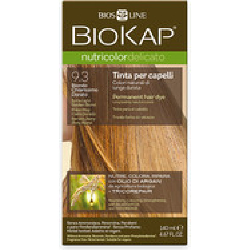 Biokap NUTRICOLOR DELICATO - Barva na vlasy - 9.30 Blond zlat&aacute; - Extra světl&aacute; 140 ml