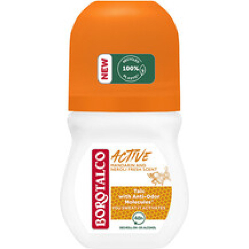 Borotalco Active Deo Roll-On - Kuličkov&yacute; deodorant mandarinka a neroli