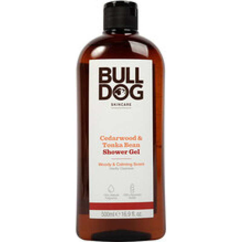 Bulldog Cedar Wood & Tonka Bean Shower Gel
