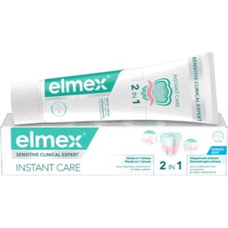 Elmex Sensitive Clinical Expert Instant Care Tootpaste - Zubn&iacute; pasta