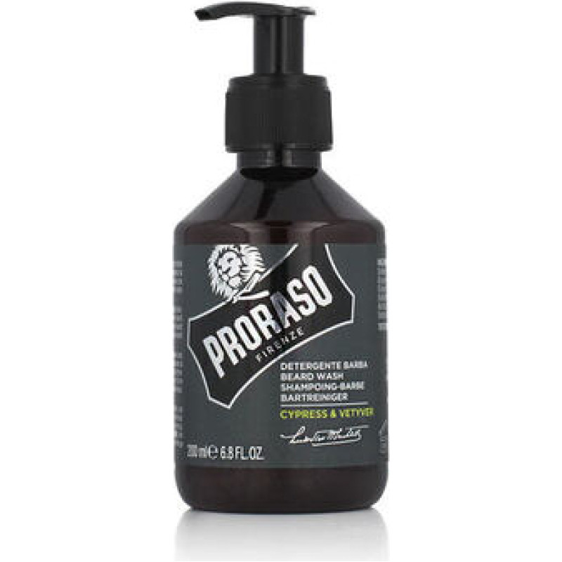 Proraso Cypress & Vetyver Beard Wash - Beard shampoo with the scent of cypress and vetiver