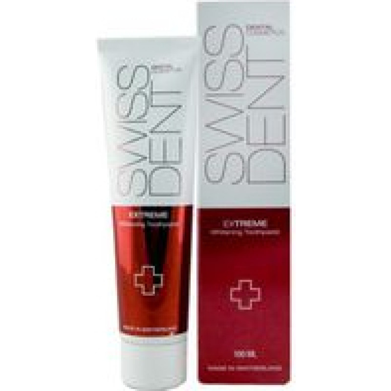 Swissdent Stainless Extreme Whitening Toothpaste - Whitening toothpaste for smokers