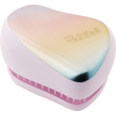 Tangle Teezer Pearlescent Matte Chrome Compact Styler - Professional hair brush