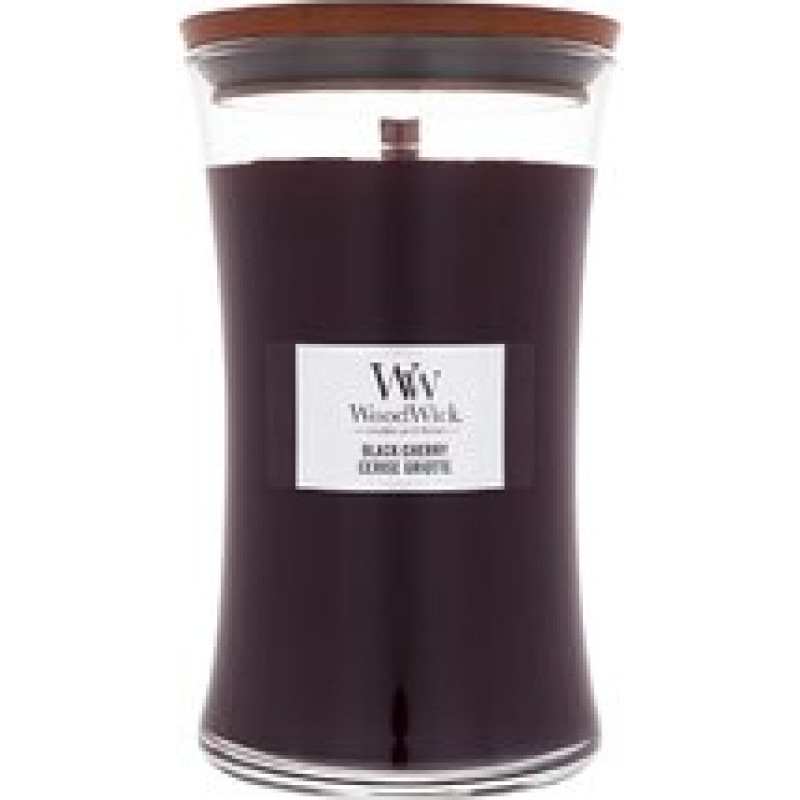 Woodwick Black Cherry Vase (Black Cherry) - Scented Candle