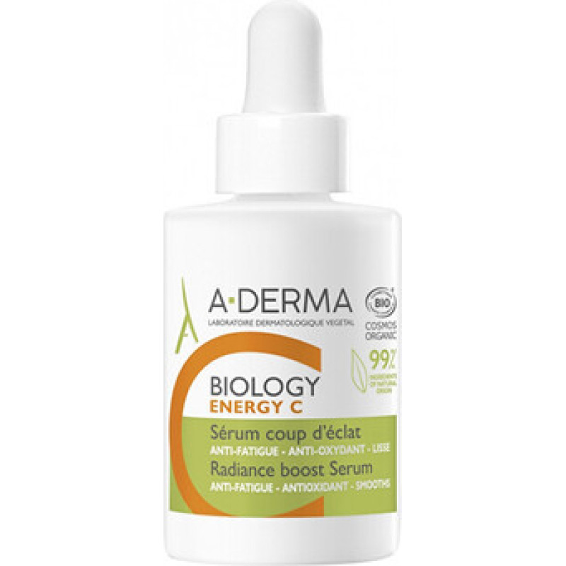 A-Derma Biology Energy C Radiance Boost Serum - Rozjasňuj&iacute;c&iacute; pleťov&eacute; s&eacute;rum