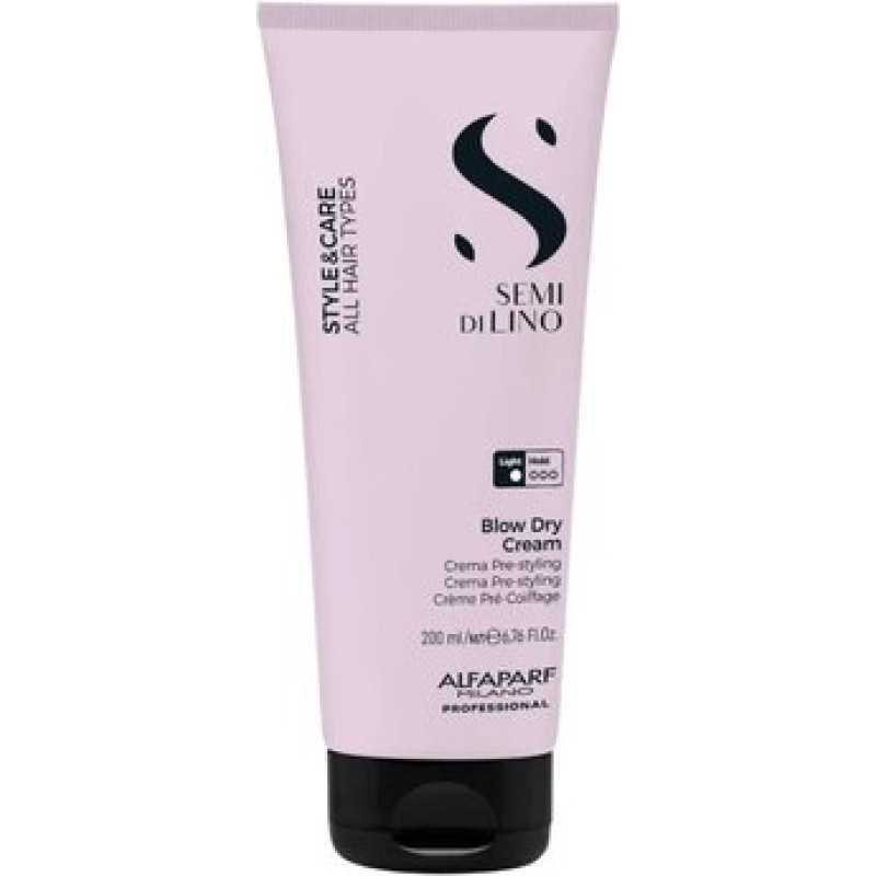 Alfaparf Milano Semi Di Lino Style & Care Blow Dry Cream - Stylingov&yacute; kr&eacute;m pro tepelnou &uacute;pravu vlasů