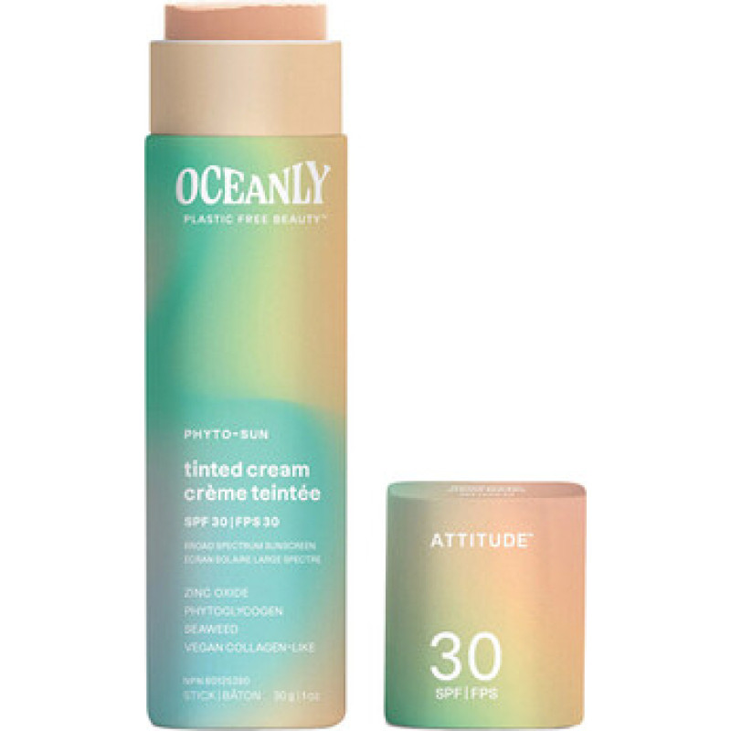 Attitude Oceanly Tinted Cream SPF 30 - T&oacute;nuj&iacute;c&iacute; hydratačn&iacute; kr&eacute;m