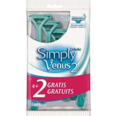 Gillette Simply Venus 2 ( 6 Pcs )