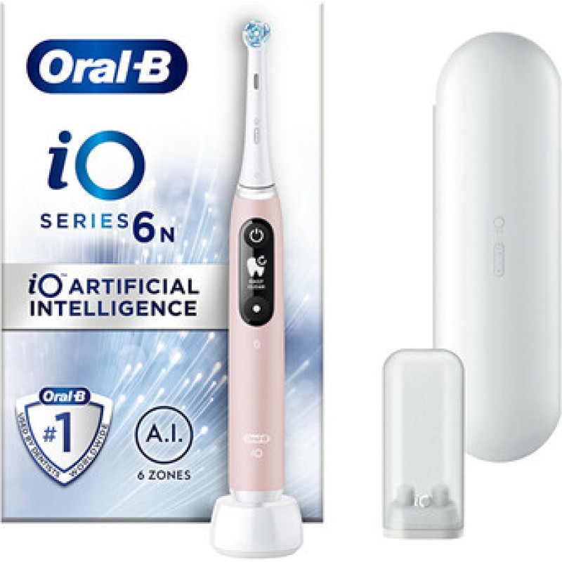 Oral B iO Series 6 ( Pink ) - Elektrick&yacute; kart&aacute;ček