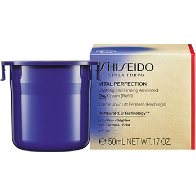 Shiseido Vital Perfection Uplifting & Firming Advanced Day Cream Refill SPF 30 - N&aacute;plň zpevňuj&iacute;c&iacute;ho pleťov&eacute;ho kr&eacute;mu