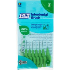 Tepe Interdental Brush Normal (0.8 mm green 8 pcs) - interdental toothbrushes