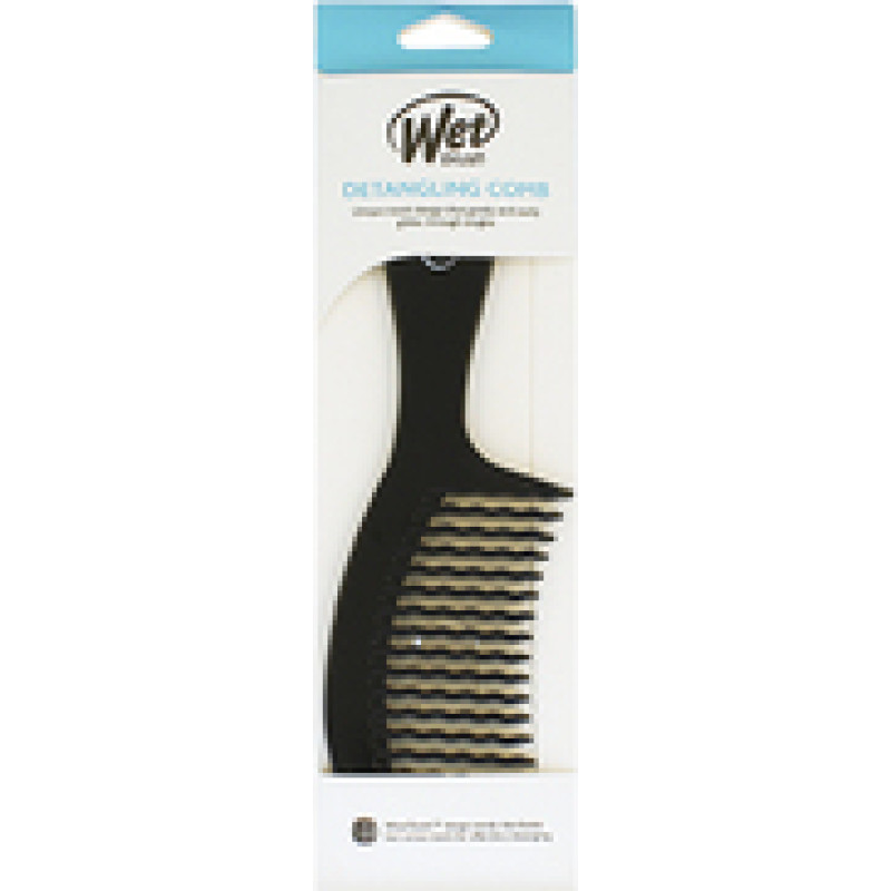 Wet Brush Detangling Comb Black
