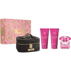Versace Bright Crystal Absolu Gift set EDP 90 ml, body lotion 100 ml, shower gel 100 ml and cosmetic bag