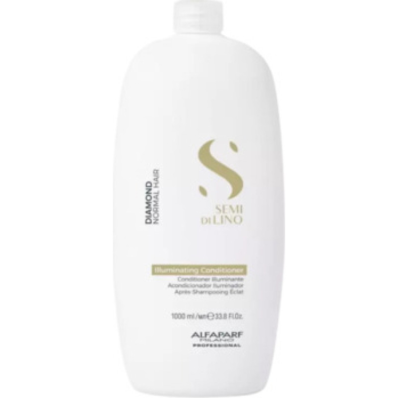 Alfaparf Milano Semi Di Lino Diamond llluminating Conditioner - Brightening conditioner for normal hair