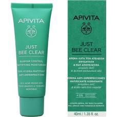 Apivita Just Bee Clear - Hydratačn&iacute; kr&eacute;m na obličej s niacinamidem
