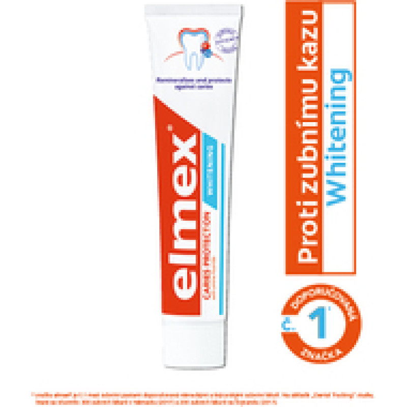 Elmex Whitening Toothpaste Caries Protection Whitening 75 ml