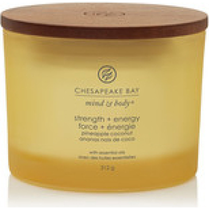 Chesapeake Bay Strength & Energy Candle (three wicks)