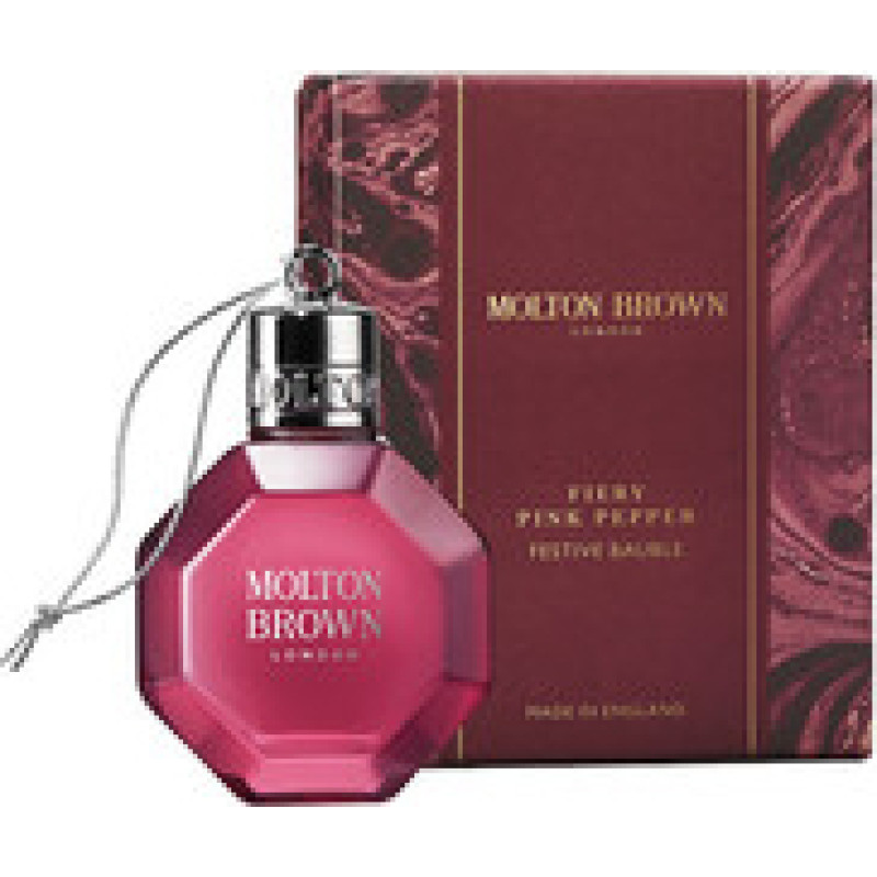 Molton Brown Fiery Pink Pepper Festive Bauble Bath & Shower Gel - Koupelov&yacute; a sprchov&yacute; gel