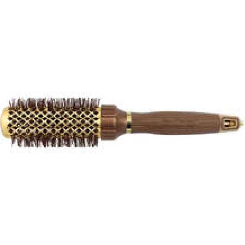 Olivia Garden NanoThermic Ceramic+Ion PowerGrip NT-G34 - Kulat&yacute; kart&aacute;č