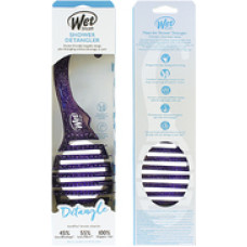 Wet Brush Shower Detangler Purple Glitter