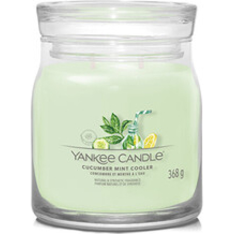 Yankee Candle Cucumber Mint Cooler Signature Candle (cucumber mint lemonade)