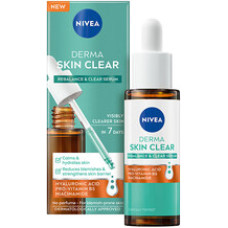 Nivea Derma Skin Clear Serum - Regeneračn&iacute; a hloubkově hydratačn&iacute; pleťov&eacute; s&eacute;rum