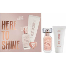 Naomi Campbell Here To Shine D&aacute;rkov&aacute; sada EDT 15 ml a tělov&eacute; ml&eacute;ko 50 ml