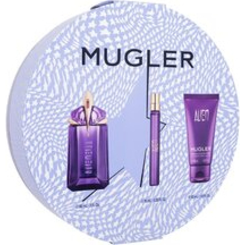 Thierry Mugler Alien EDP 60 ml set, EDP 10 ml miniaturka + 50 ml shower milk