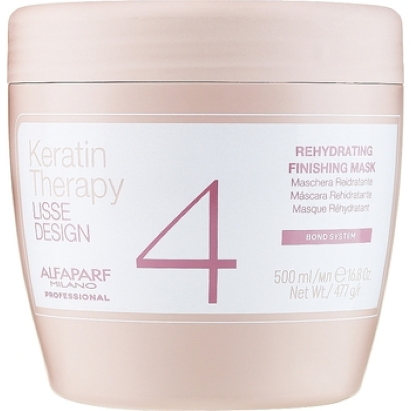 Alfaparf Milano Keratin Therapy Lisse Design Rehydrating Mask - Moisturizing hair mask