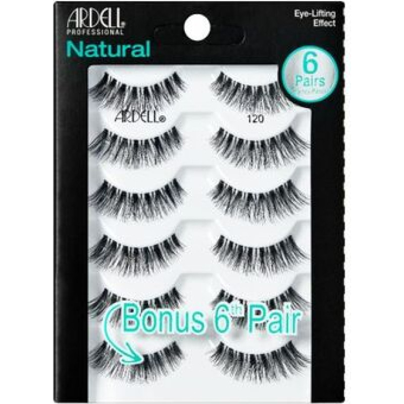 Ardell Natural Lashes 6 Pairs 120 - Uměl&eacute; řasy