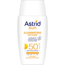 Astrid Illuminating UV Fluid SPF 50+ - Pleťov&yacute; fluid na opalov&aacute;n&iacute;