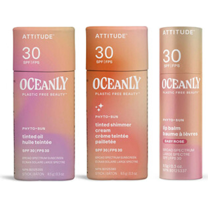 Attitude Sun Care Set SPF 30 - D&aacute;rkov&aacute; sada p&eacute;če o pleť a rty