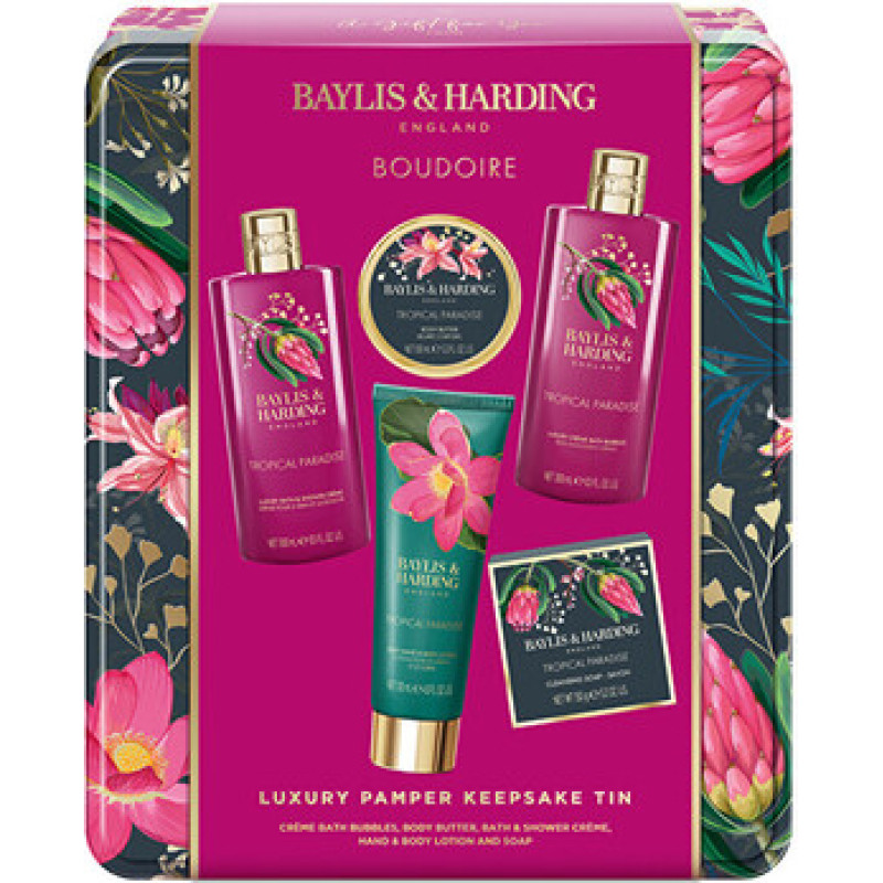 Baylis & Harding Boudoire Tropical Paradise Box - D&aacute;rkov&aacute; sada