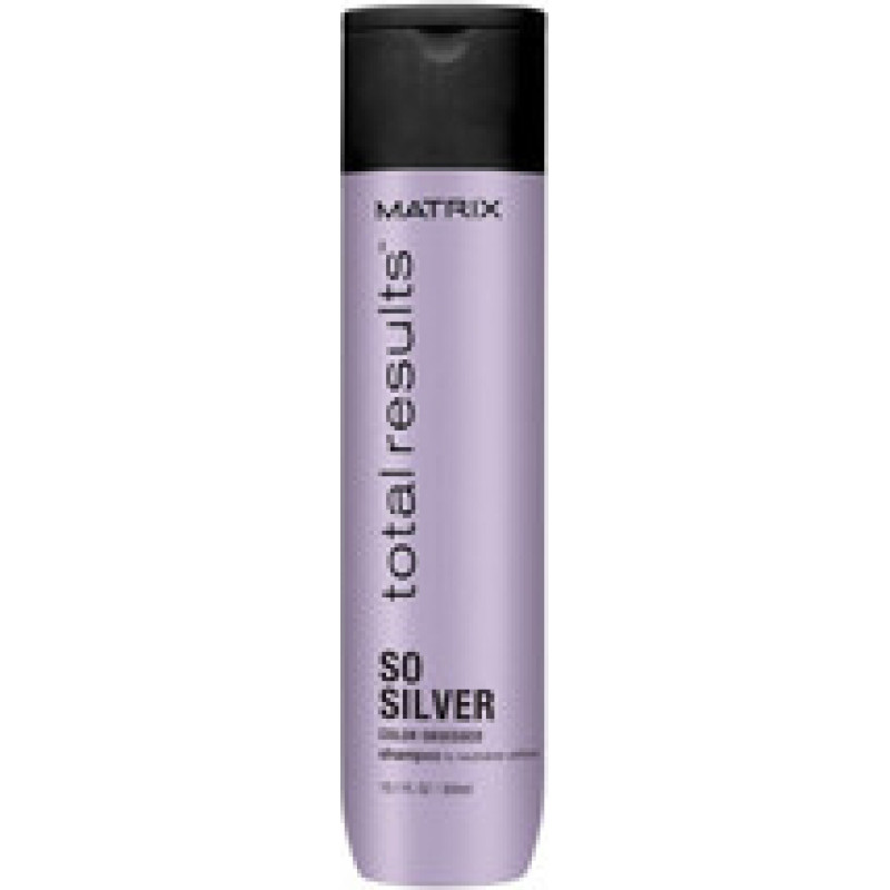 Matrix Total Results So Silver Color Obsessed Shampoo to Neutralize Yellow - Shampoo for neutralize yellow tones