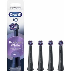 Oral B iO Radiant ( White Black ) - N&aacute;hradn&iacute; kart&aacute;čkov&eacute; hlavice