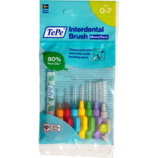Tepe Interdental Brush Original Mixed Pack ( 8 pcs ) - Mix of interdental brushes