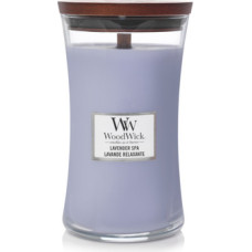 Woodwick Lavender Spa Vase (Lavender Spa) - Scented Candle