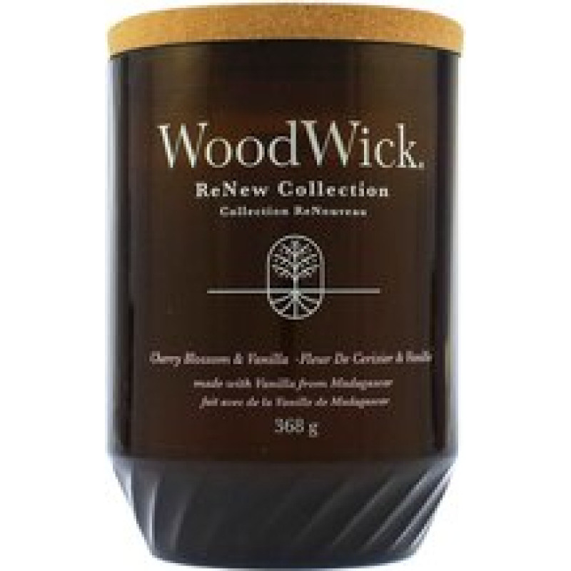 Woodwick ReNew Cherry Blossom & Vanilla (cherry blossom and vanilla)