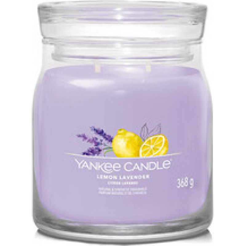 Yankee Candle Lemon Lavender Signature Candle (lemon with lavender)